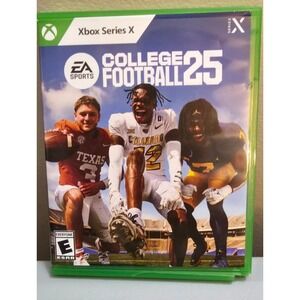 EA SPORTS College Football 25 Xbox Series X Disc Tested Working Case Cracks